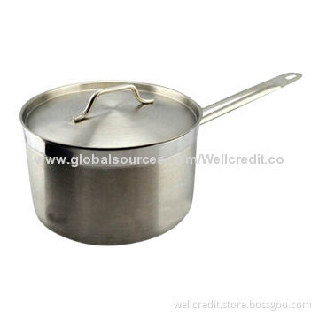 Best selling stainless steel sauce pan with lid